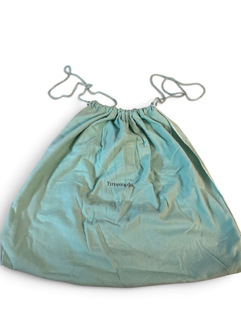Authentic Tiffany & Co. Reversible Suede Tote Bag & Matching Pouch Set - Picture 10 of 11
